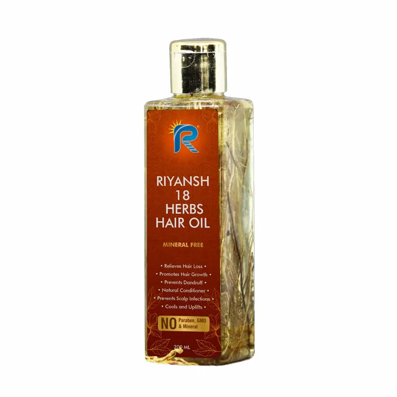 Riyansh Minaral free 18 herbs Hair Oil