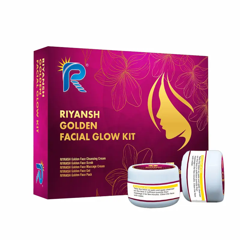 Riyansh Golden facial glow kit
