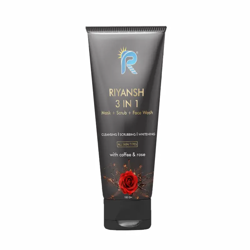 Riyansh 3in1 Face wash+ Scrub+ Mask