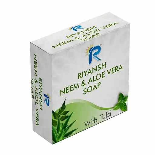 Riyansh Neem Tulsi and aloevera soap