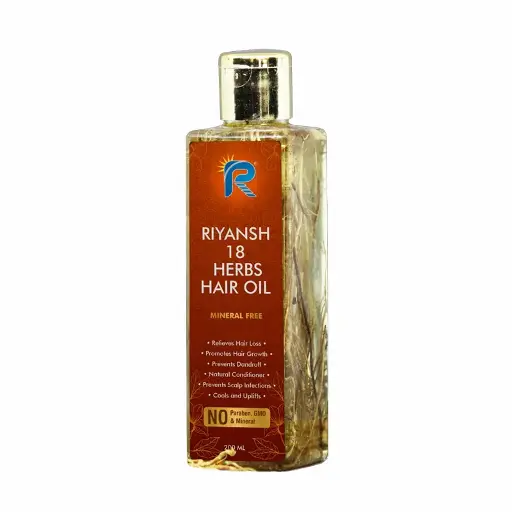 Riyansh Minaral free 18 herbs Hair Oil