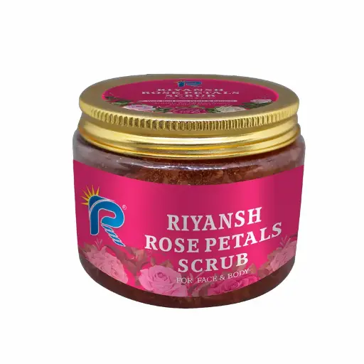 Riyansh Rose Petal Face and body Scrub